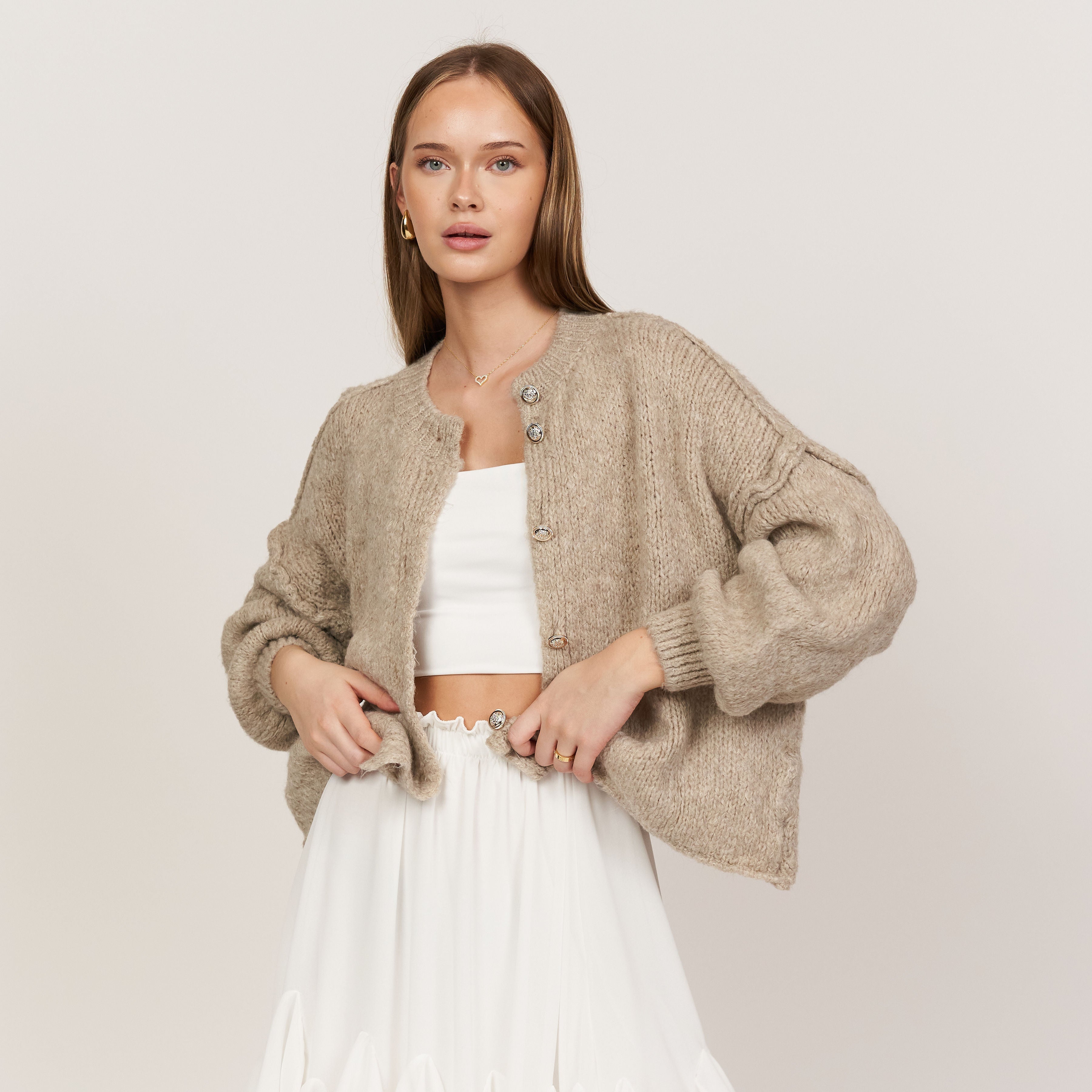 Cardigan Court Oversize "CozyGlam"