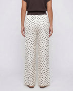 Pantalon en satin